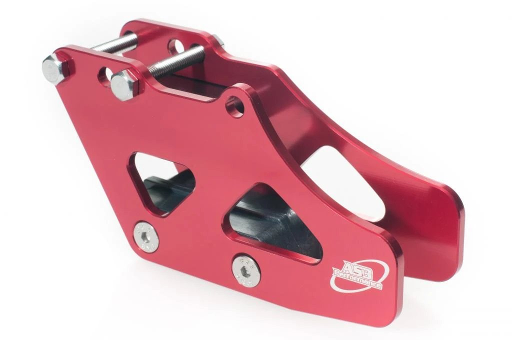 HONDA CR 125 250 CRF 250 450 2005-2023 AS3 ALUMINIUM CHAIN GUIDE RED