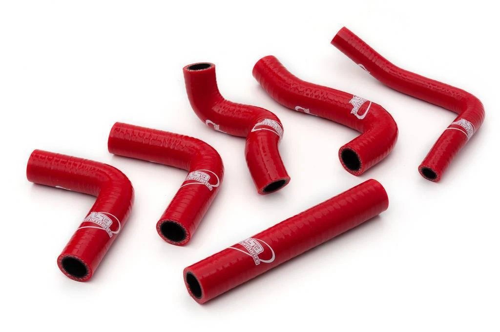 BETA 250 300 RR 2016-2019 AS3 PERFORMANCE SILICONE RADIATOR HOSES RED