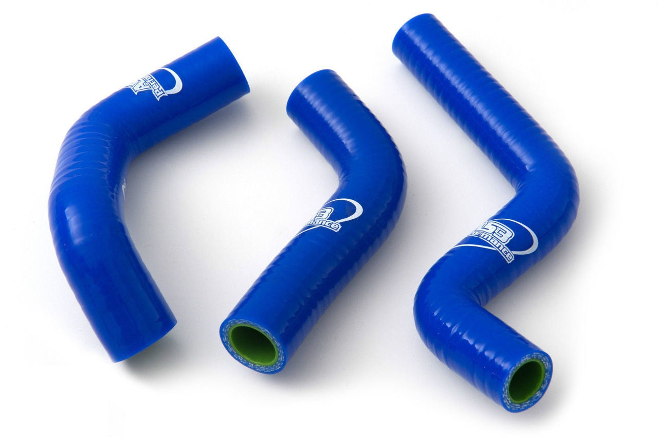 2014 - 2023 Kawasaki KX 85/100/112 AS3 Blue Performance Silicone Radiator Hoses
